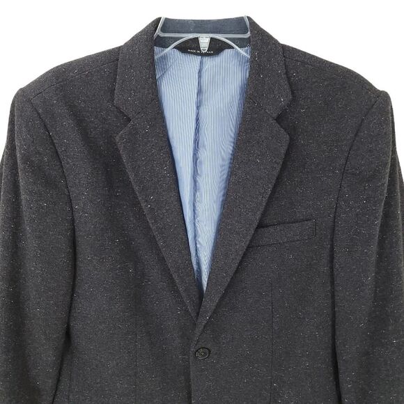 Banana Republic Men's Wool Blazer 40R Gray - Picture 2 of 12